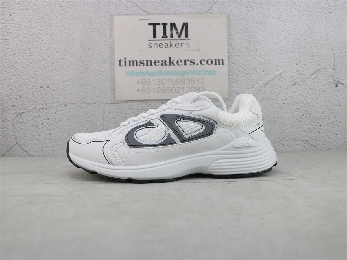 Dior B30 SNEAKER White Mesh and Technical Fabric